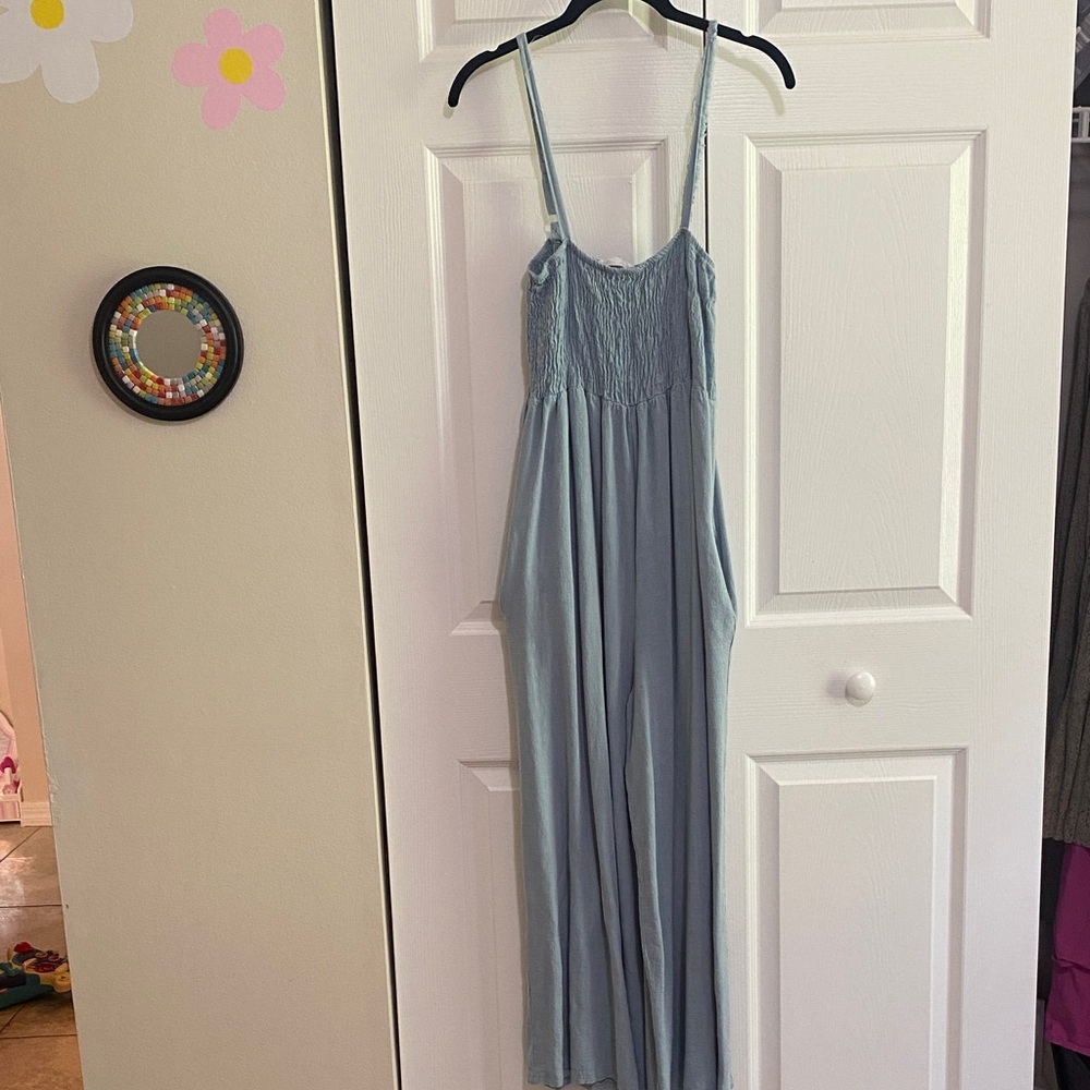 Elegant Blue Jumpsuit